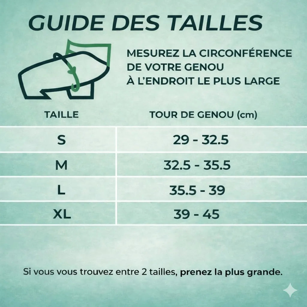 Genouillère De Compression En Bambou™