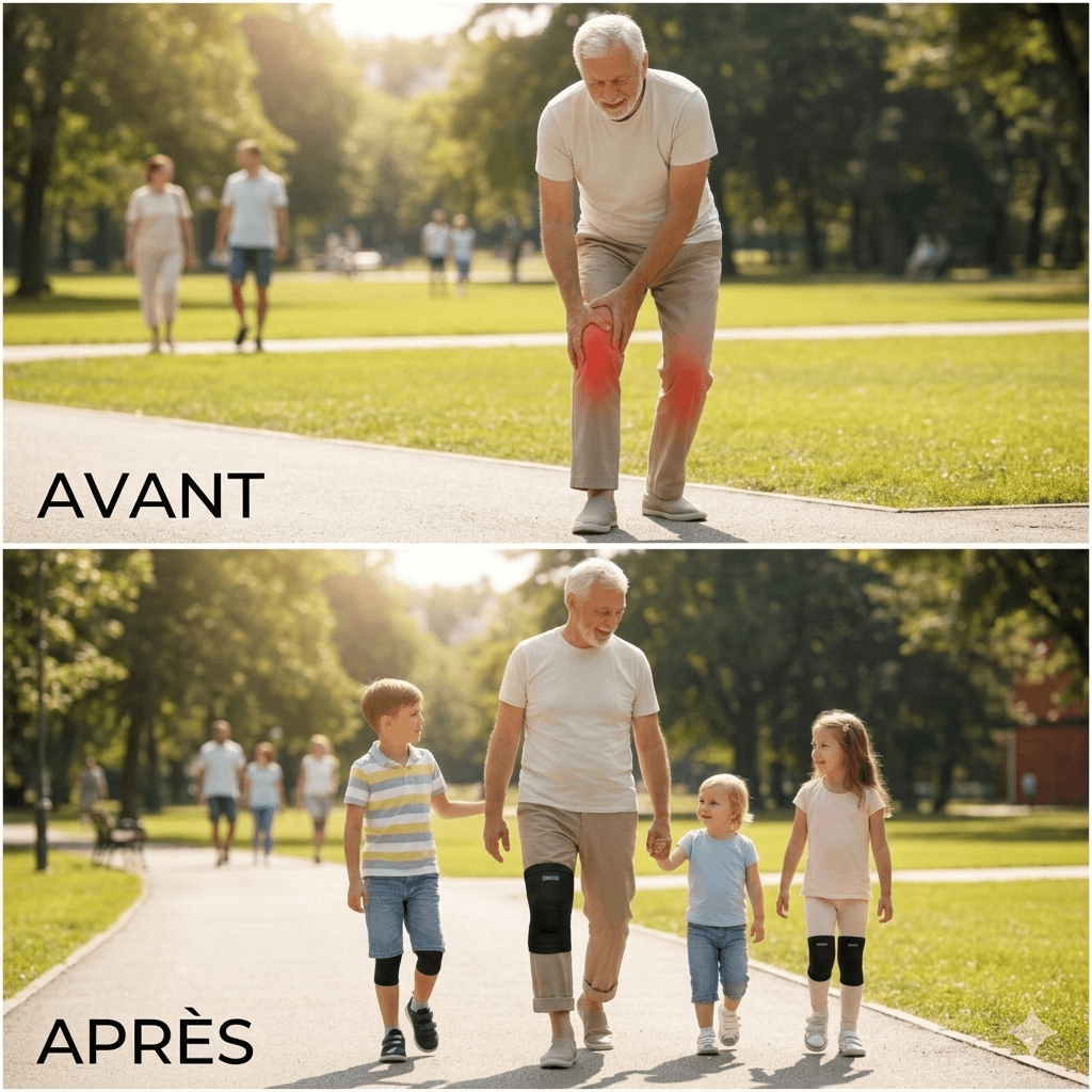 Genouillère De Compression En Bambou™