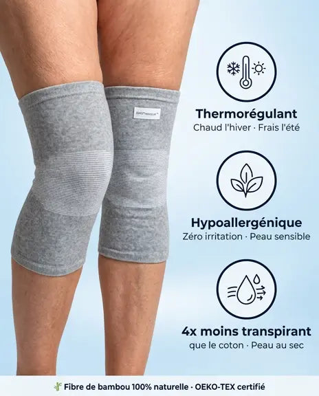 Genouillère De Compression En Bambou™